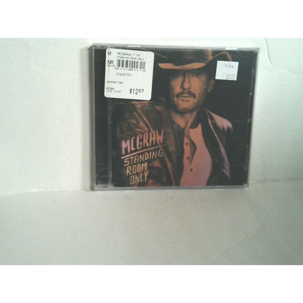 Tim Mcgraw Standing Room Only CD Sealed 2023 Mcgraw Music